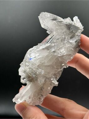 Arkansas Grey Lithium Quartz Cluster 🫧🩶🫧 ALQ1